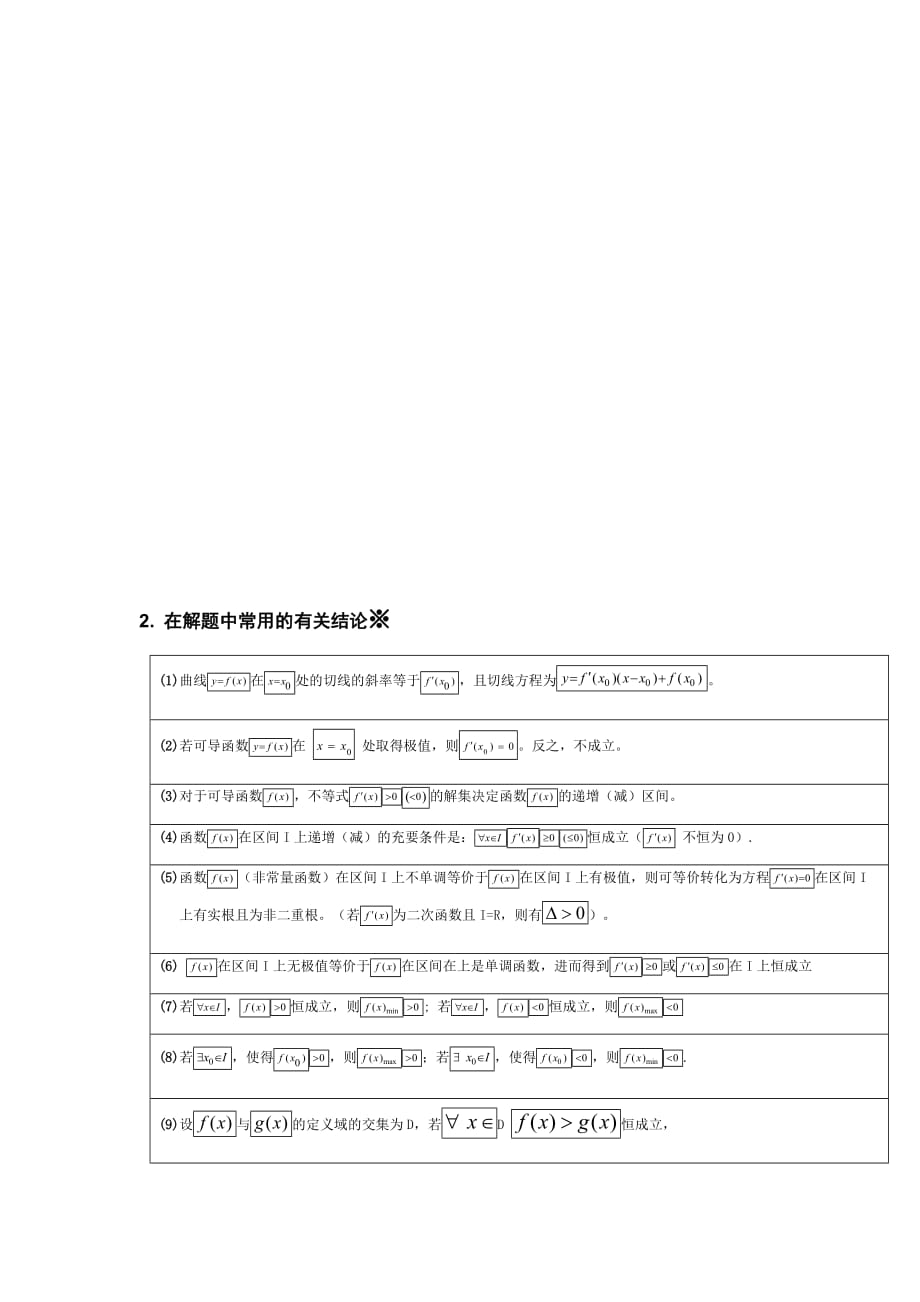 导数压轴题题型归纳(1).doc_第2页