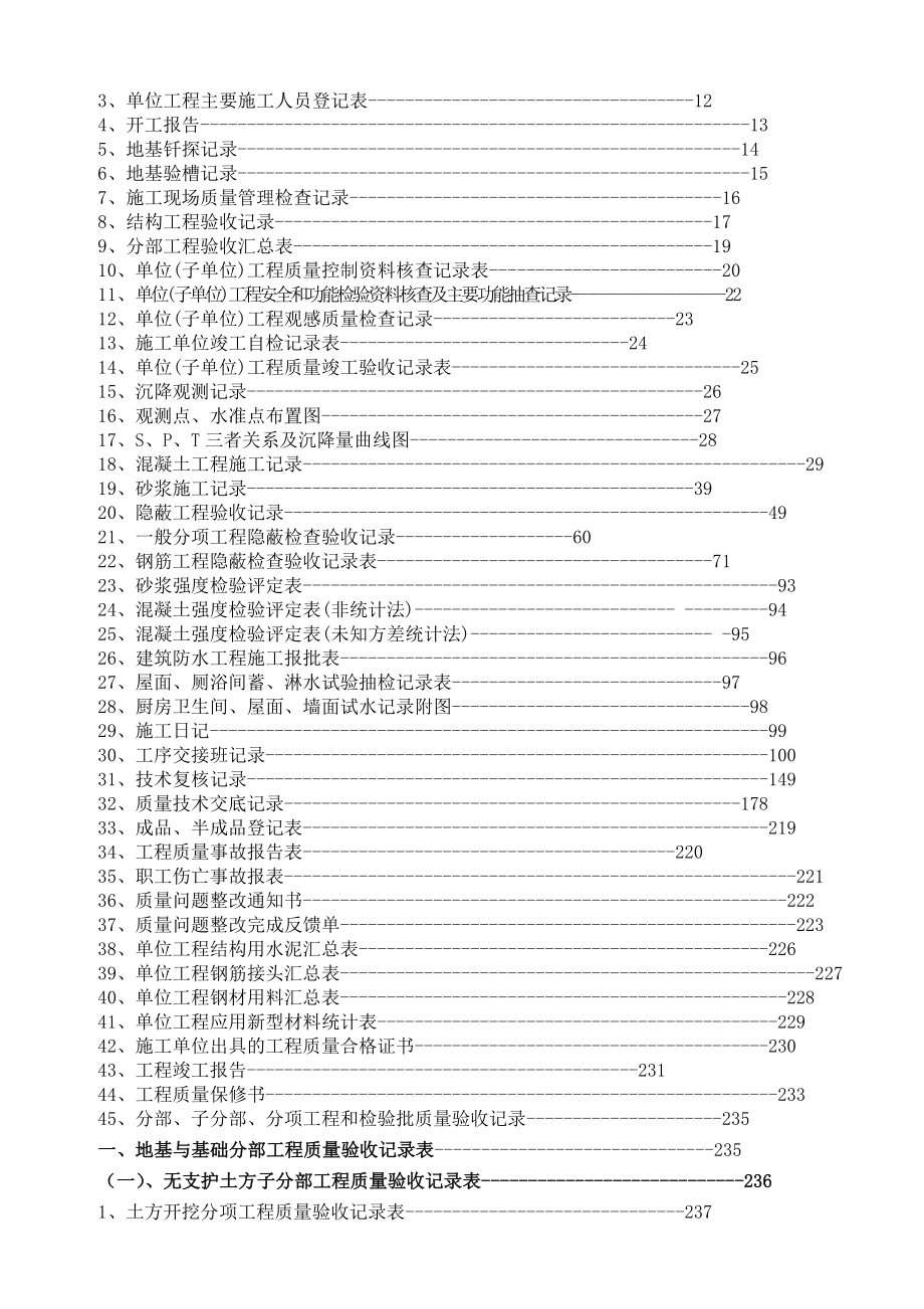 《精编》整套土建示范推荐表格_第4页