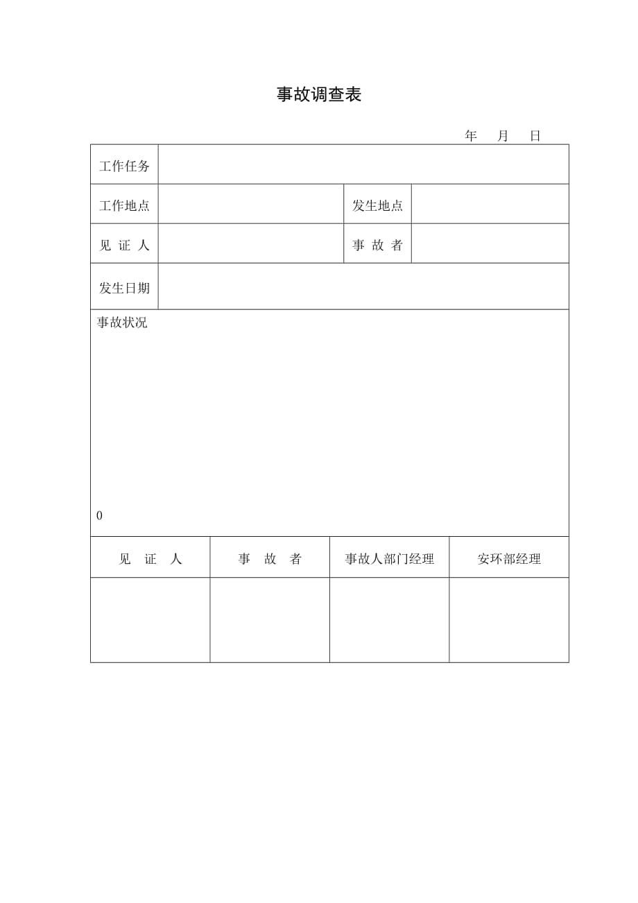 《精编》精编人事管理表格大全27_第1页