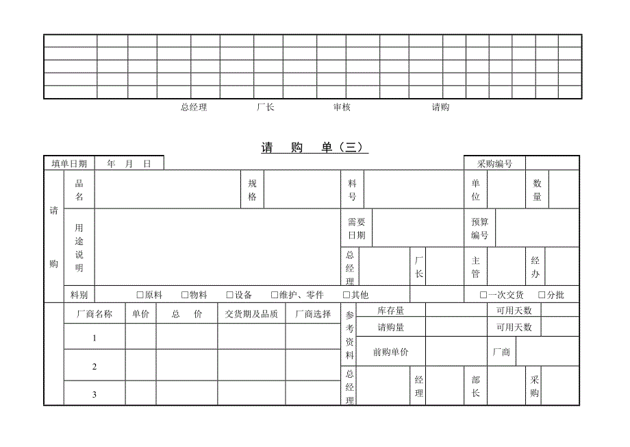 《精编》精编采购管理表格大全53_第4页