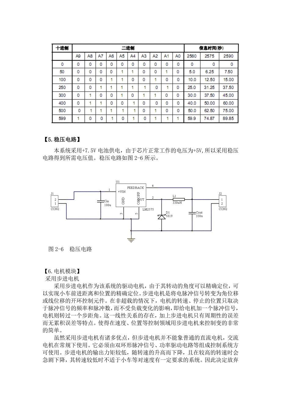 电子设计竞赛小车类所有传感器选择方案设计与论证材料_第5页