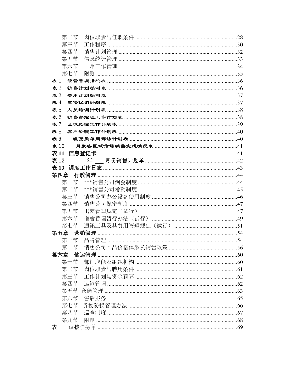 《精编》某生物制品公司市场营销管理手册_第3页