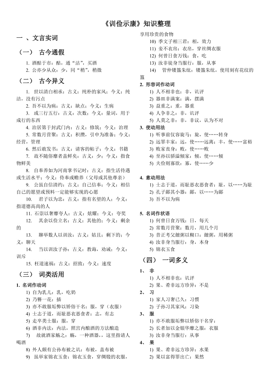 《训俭示康》知识整理 (1).doc_第1页