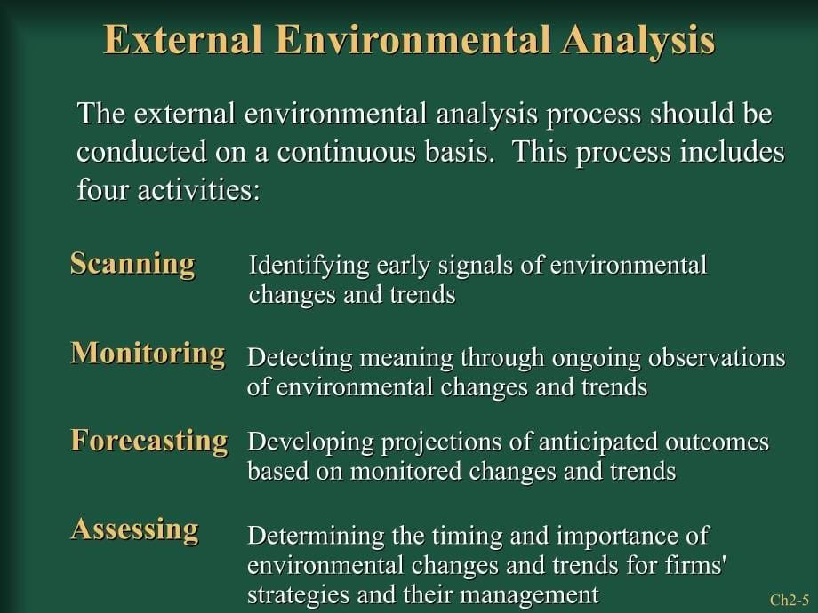 The External Environment OpportunitiesThreatsIndustry Competitioand Competitor Analysis.ppt_第5页