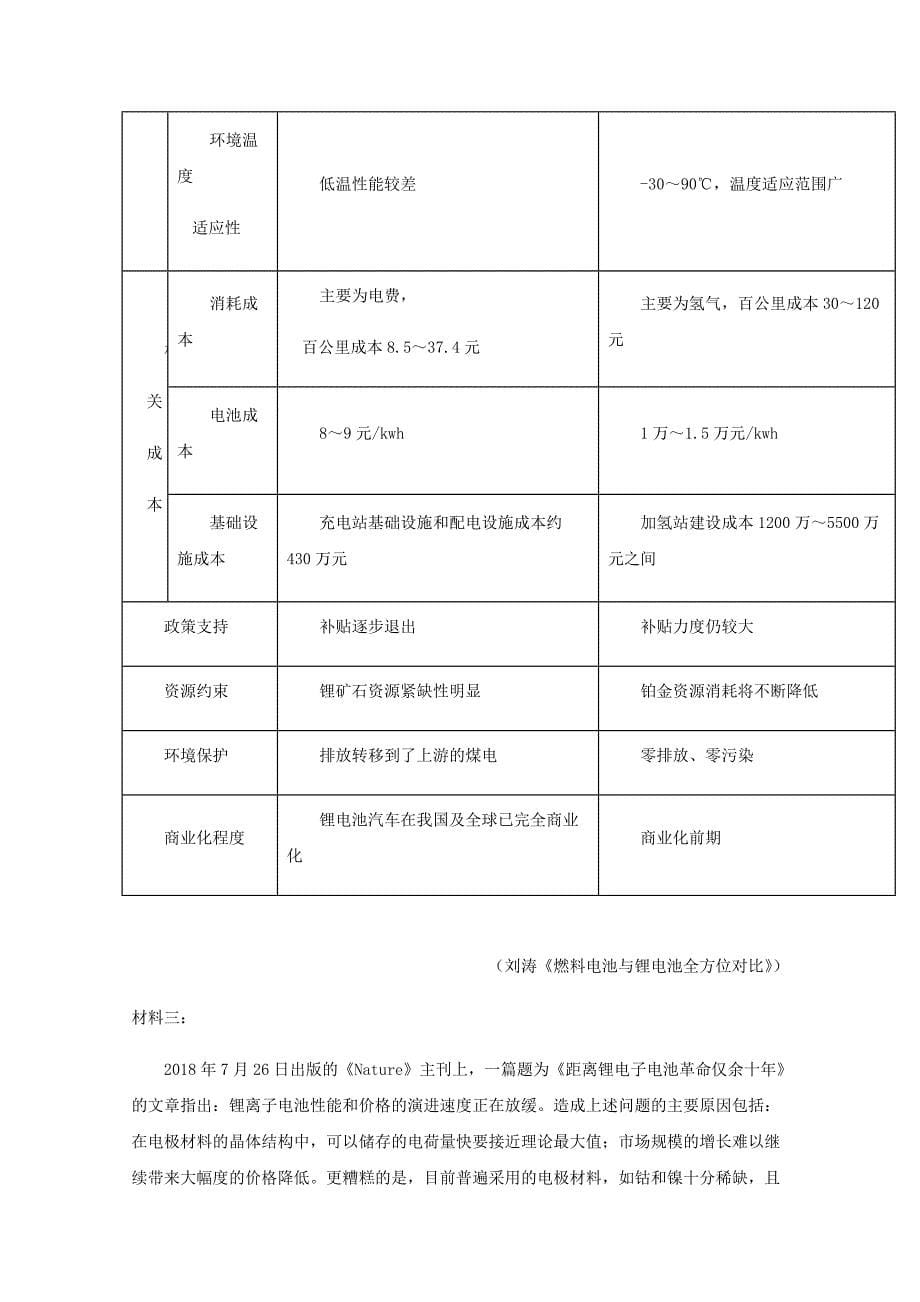 四川省2019-2020学年高二语文下学期期中试题[含答案]_第5页