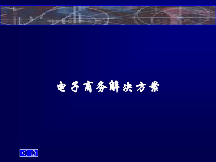 《精编》某公司电子商务总体解决方案_第1页