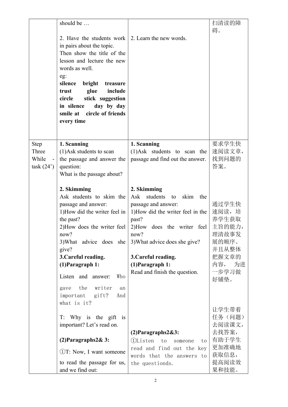 外研社八年级下册Module-9-Unit-2教案_第2页