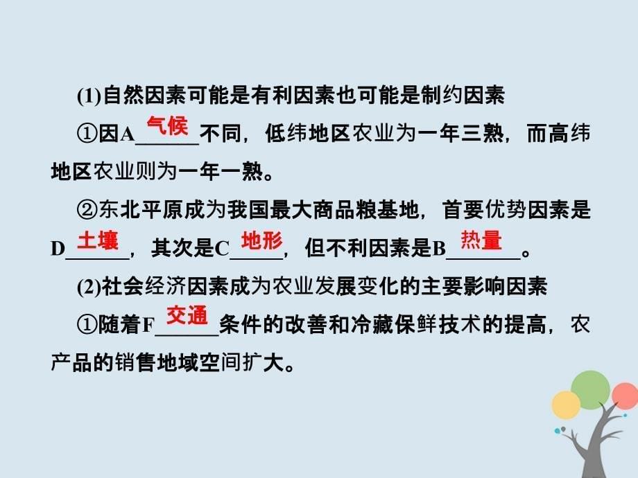 高考地理总复习第八章农业地域的形成与发展2_8_1农业的区位选择课件新人教版_第5页