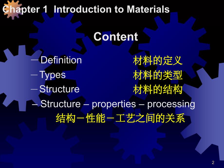 材料概论材料科学概论双语(课堂PPT)_第2页