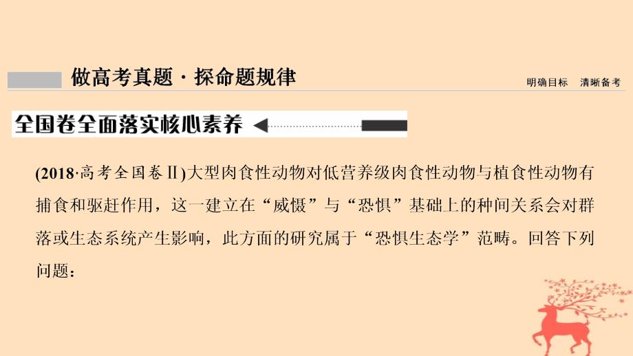 高考生物二轮复习专题6生物与环境课件_第2页