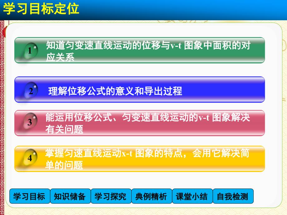 人教 高中物理--必修1课件 第二章 匀变速直线运动的研究 2.3 匀变速直线运动的位移与时间的关系_第2页