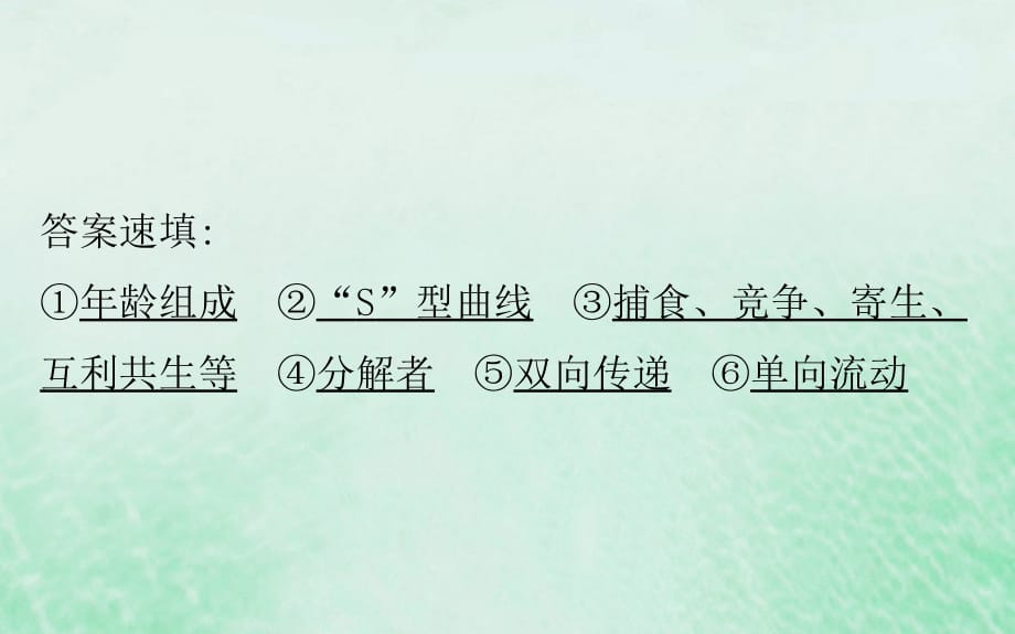 高考生物二轮复习专题十一种群群落和生态环境课件_第3页