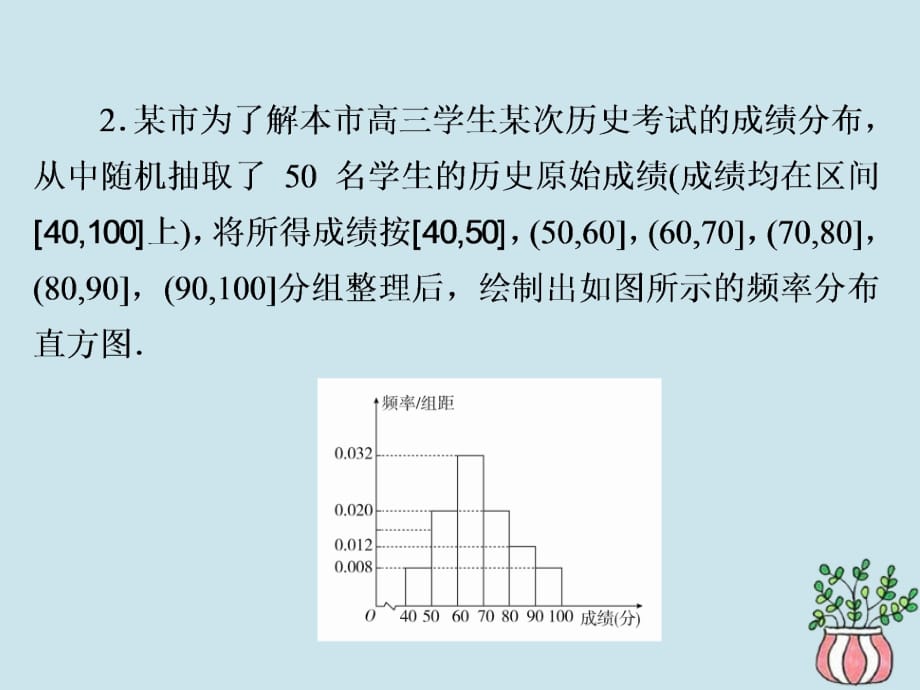 高考数学二轮复习中难提分突破特训4课件文_第4页