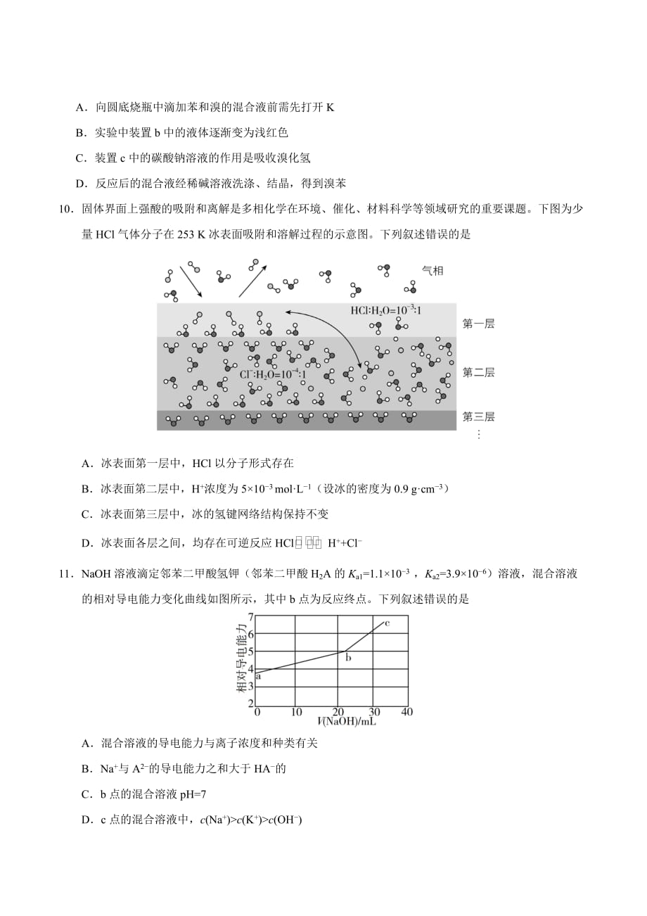 2019年山东高考化学试题_第2页