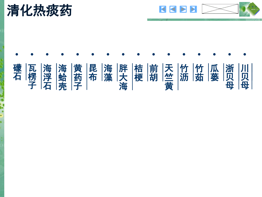 20-2清化热痰药培训课件_第1页