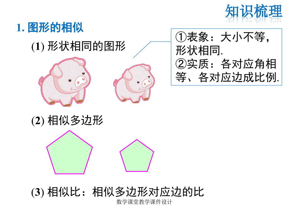 人教版九年级下册数学同步教学课件-第27章 相似-复习课_第2页