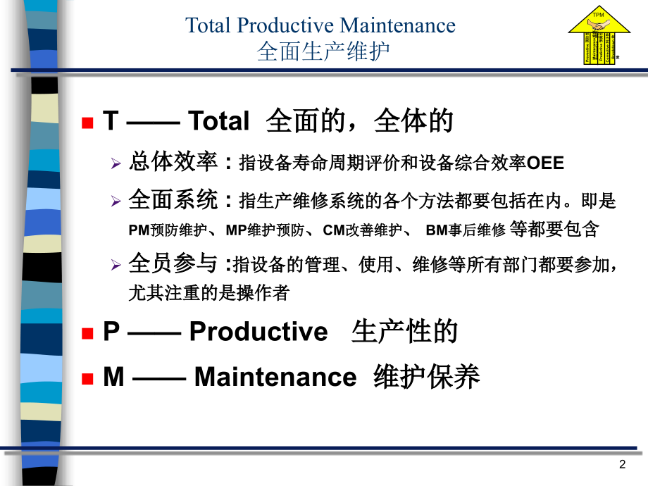 TPM培训课件_第2页