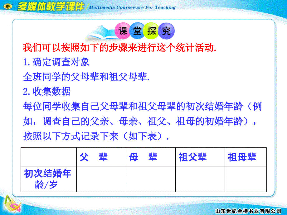 &amp#167;6 统计活动：结婚年龄的变化_第4页