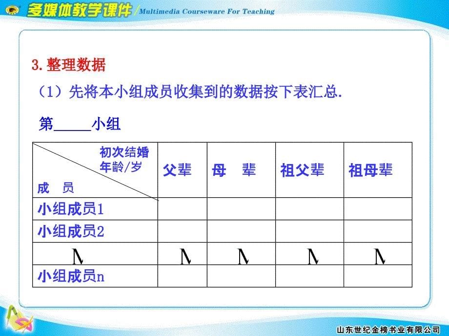 &amp#167;6 统计活动：结婚年龄的变化_第5页