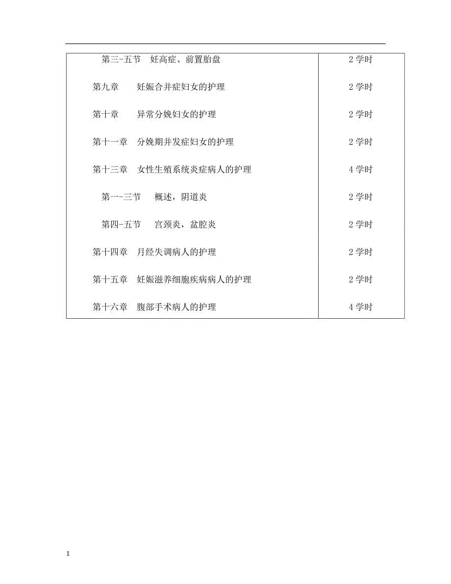 2018年妇产科护理学教案文章讲义教材_第5页