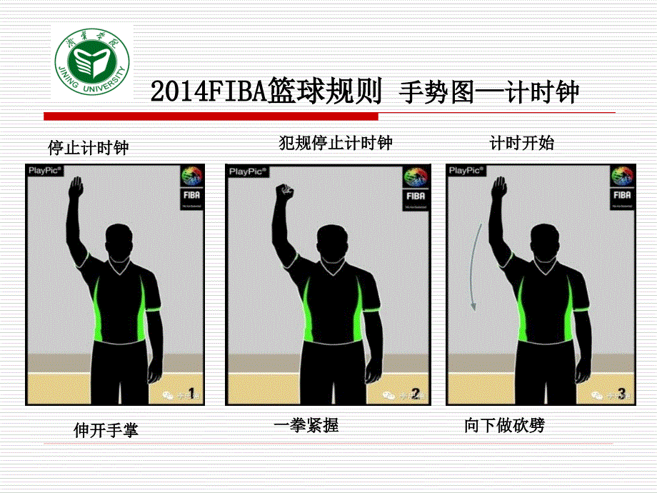 2014FIBA篮球规则-手势图教学文稿_第1页