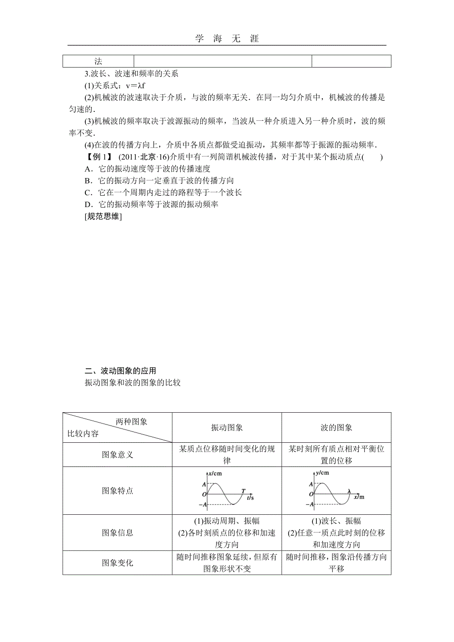 第十二章 学案56 机械波（2020年整理）_第3页