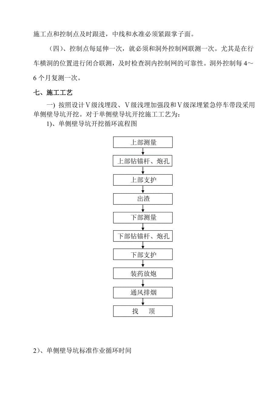 陕西XXX高速公路隧道左线洞身开挖工程施工组织设计_第5页