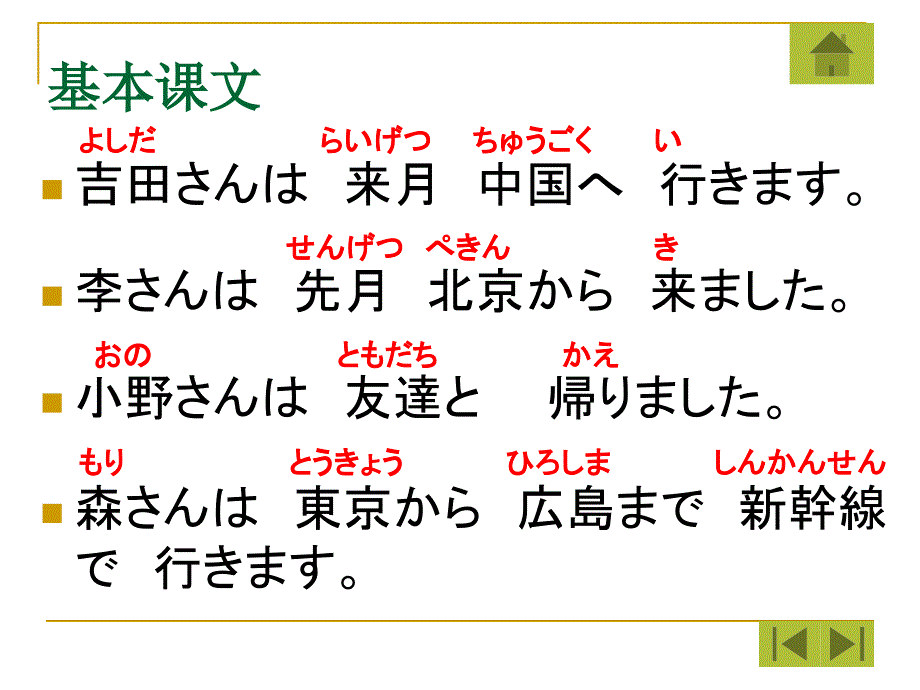 新版日语第六课_第3页