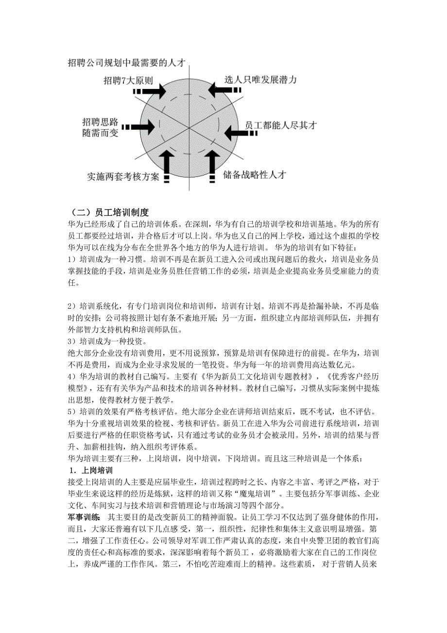 华为公司分析（人力资源管理）_第5页