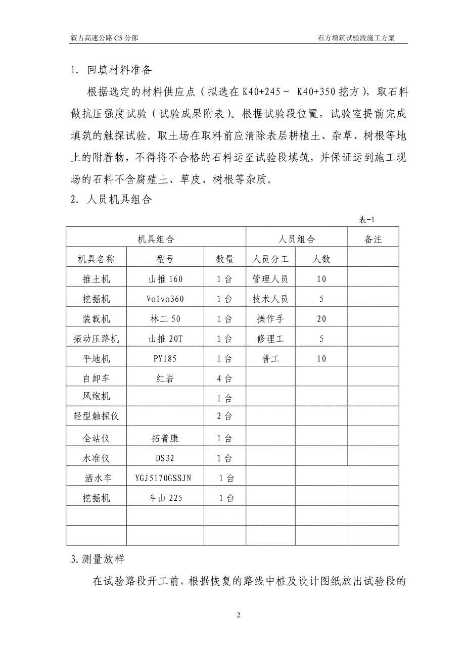 填石路堤试验路段施工(C5分部)新改版_第2页