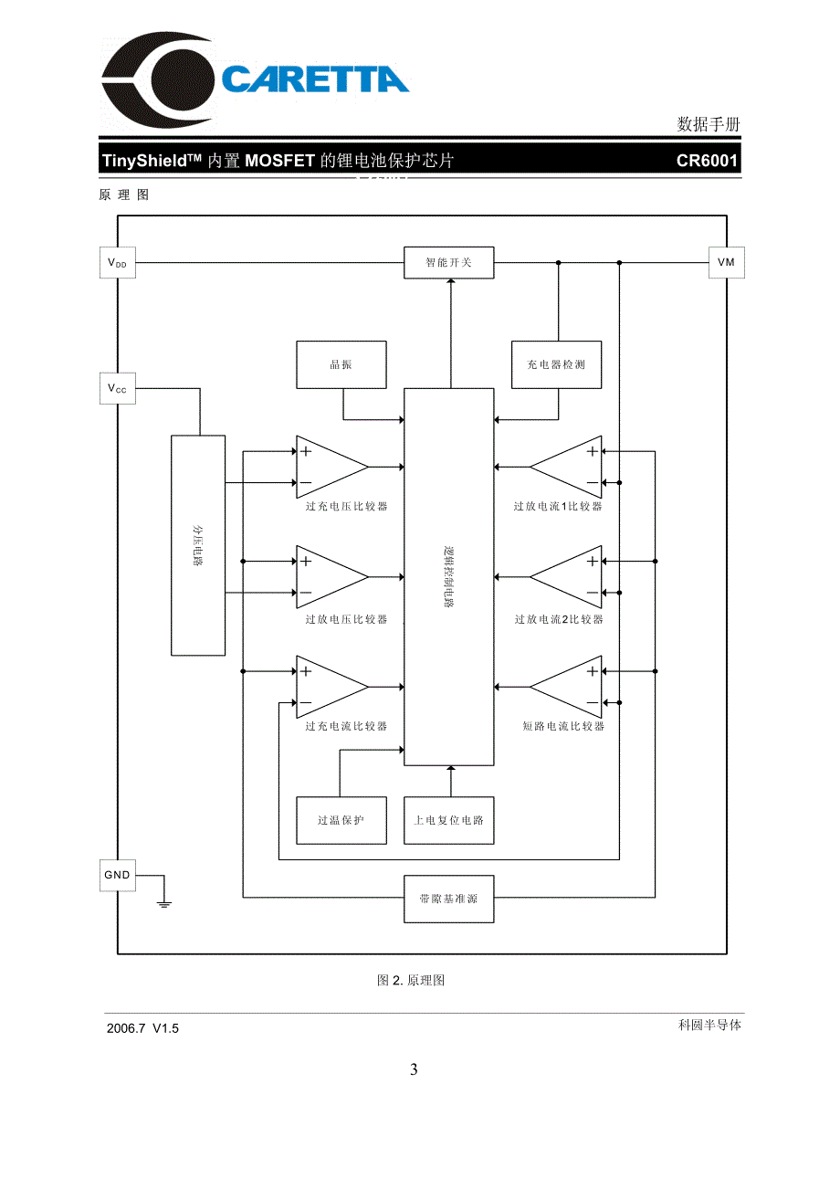CR6001锂电池保护芯片_第3页