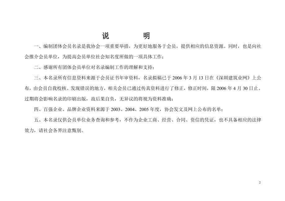 深圳建筑业协会团体会员名录.doc_第2页