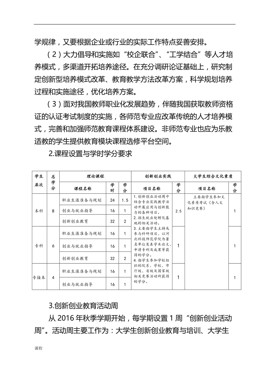 创新创业教育课程学习建设实施办法.doc_第3页