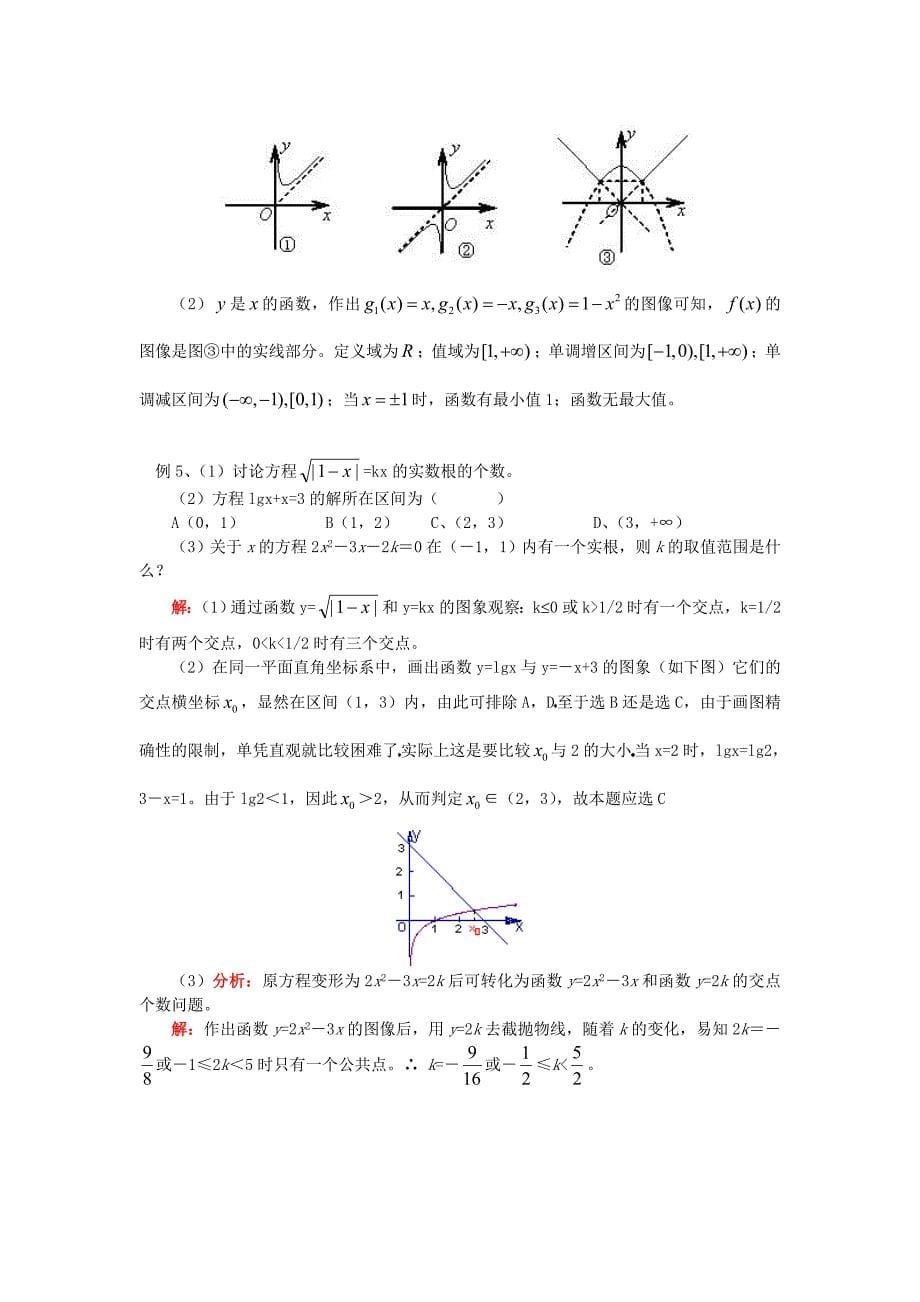 高三数学函数的图像苏教版知识精讲_第5页