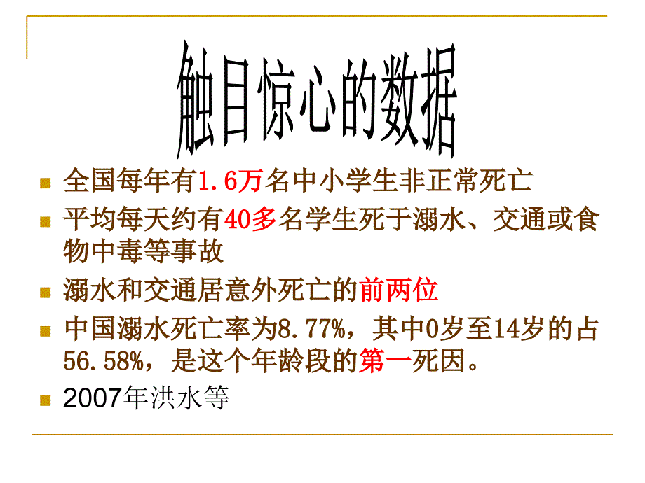 防溺水主题班会-课件学习资料_第1页