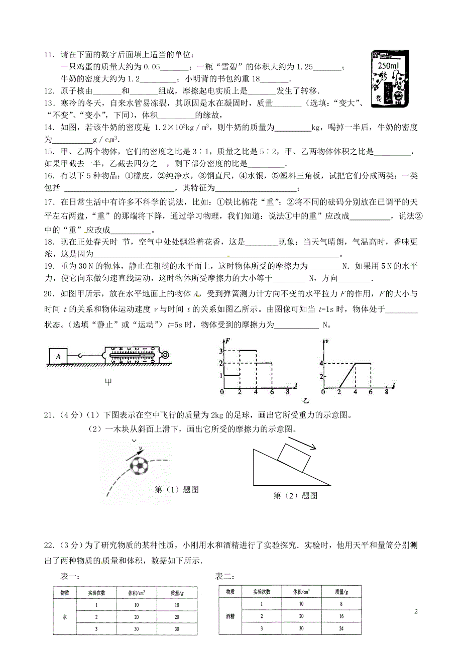 江苏南京溧水区孔中学八级物理辅导练习6苏科 1.doc_第2页