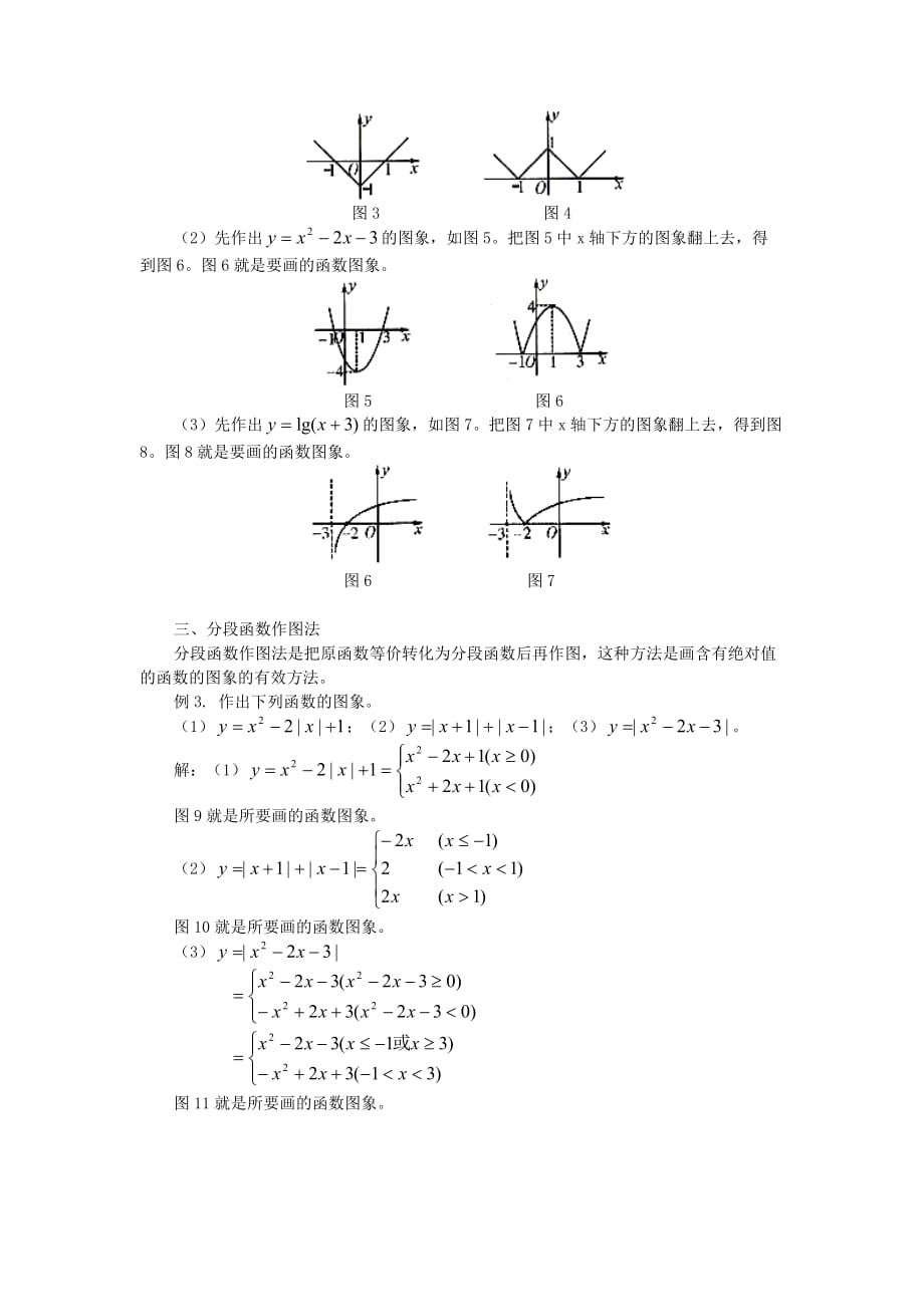 高中数学 报刊专题研究精选 含绝对值的函数图象的画法及其应用素材_第2页