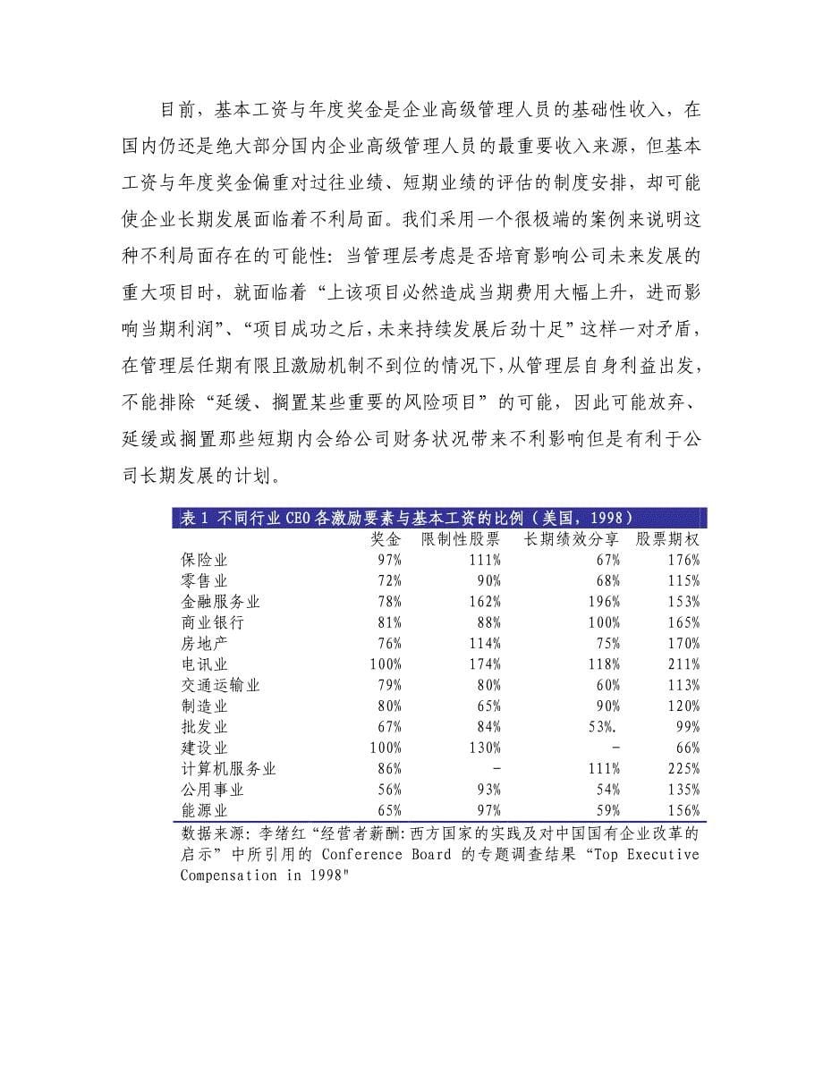 《精编》国内上市公司股权激励制度和案例分析_第5页