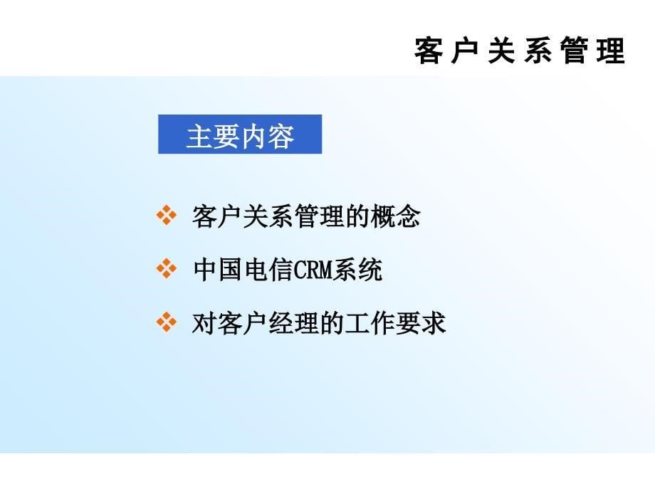 《精编》中国电信客户关系管理概述_第5页