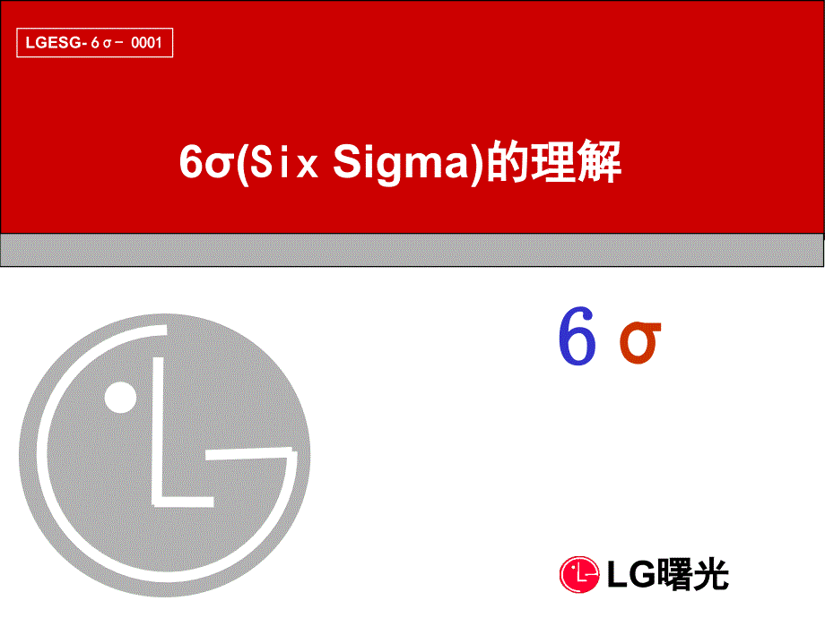 《精编》LG公司对Six Sigma的理解_第1页