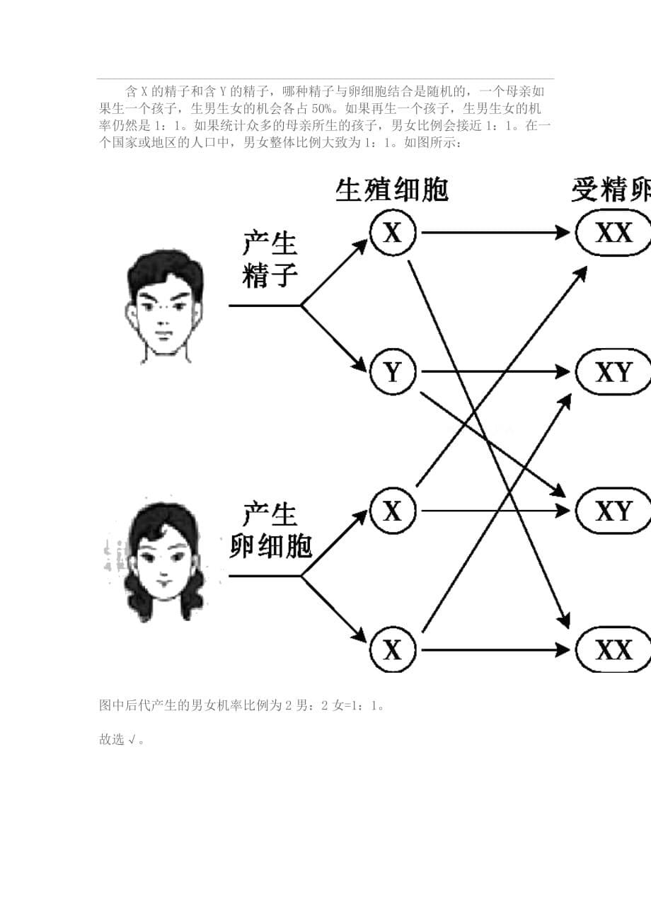 初二生物下学期期末考前练习-判断题（提高）（含答案解析）_第5页