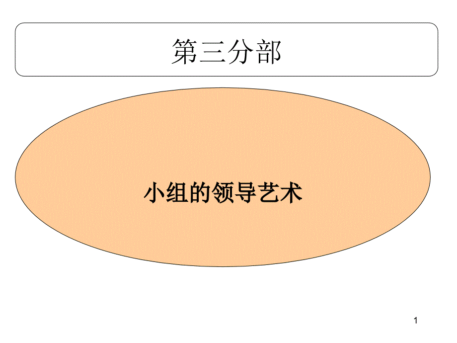 《精编》小组的领导艺术_第1页