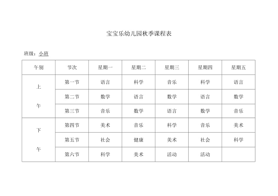 宝宝幼儿园课程表.doc_第3页