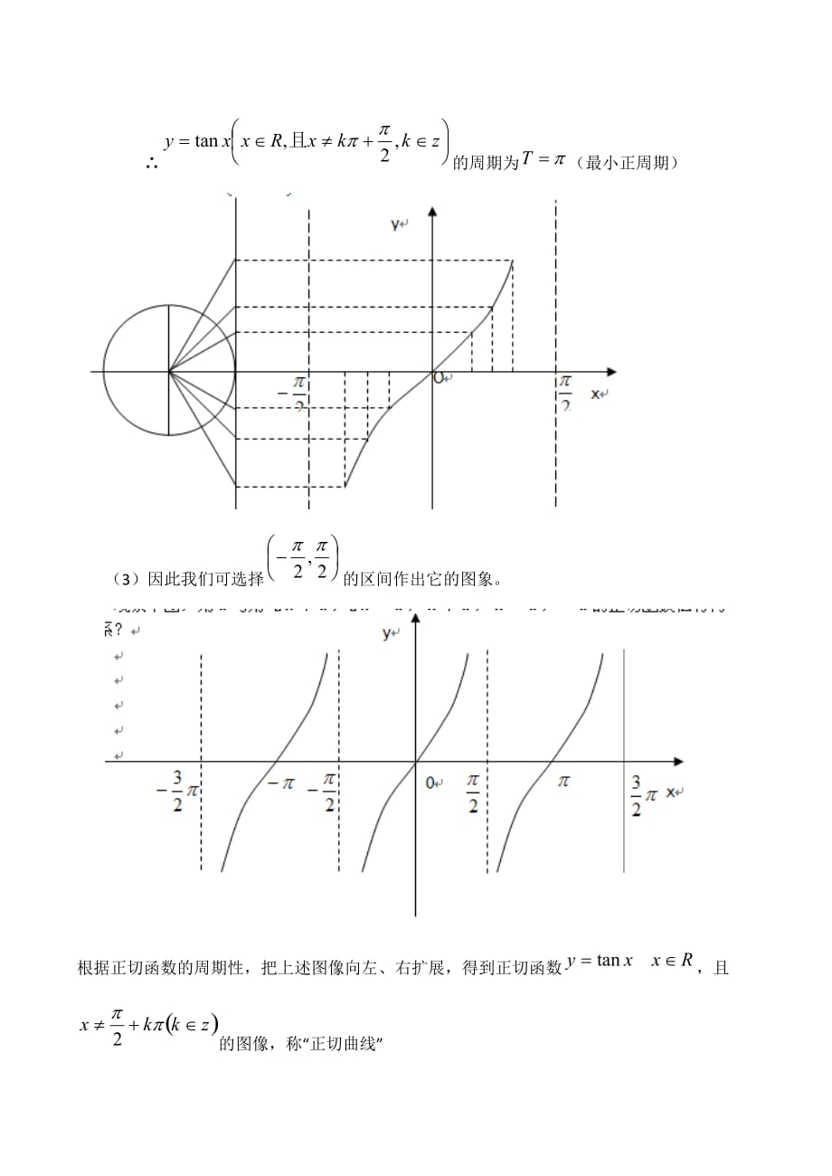 高二数学北师大版必修4 1-7.2《正切函数》（通用）_第3页