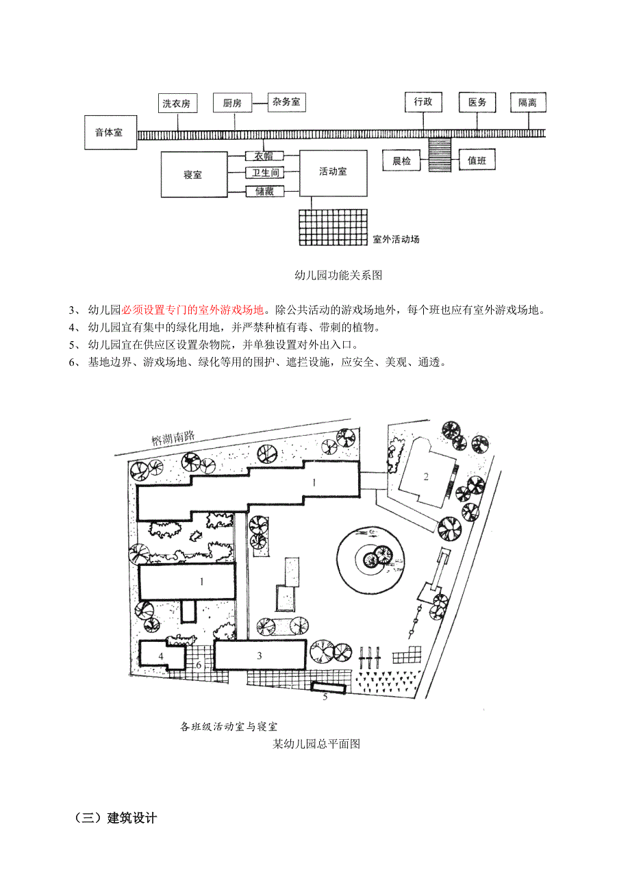 建筑设计方案之幼儿园设计任务书与方案_第2页