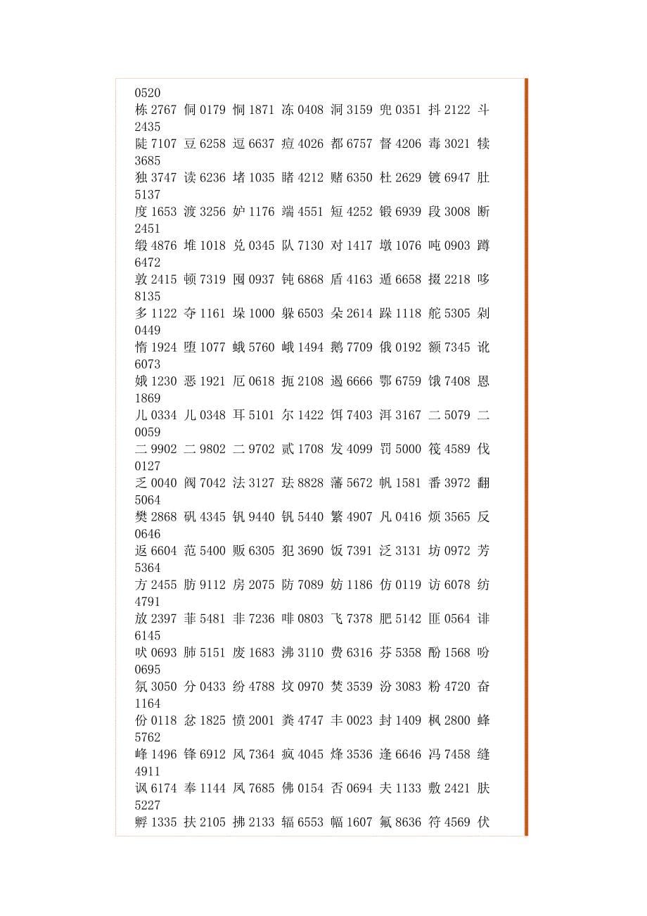 中文电码表.doc_第5页