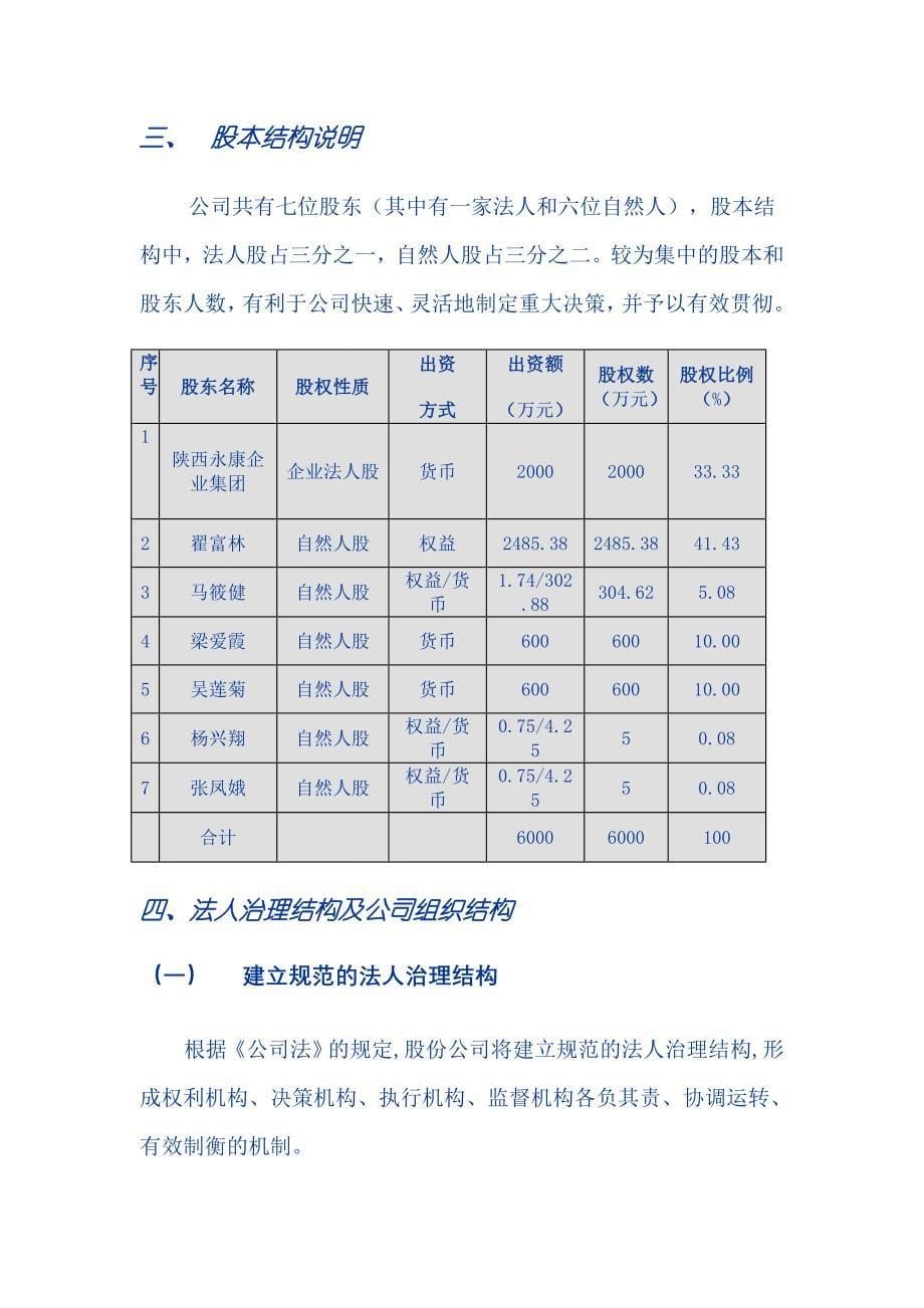 202X年某制药公司商业计划书与财务分析篇_第5页