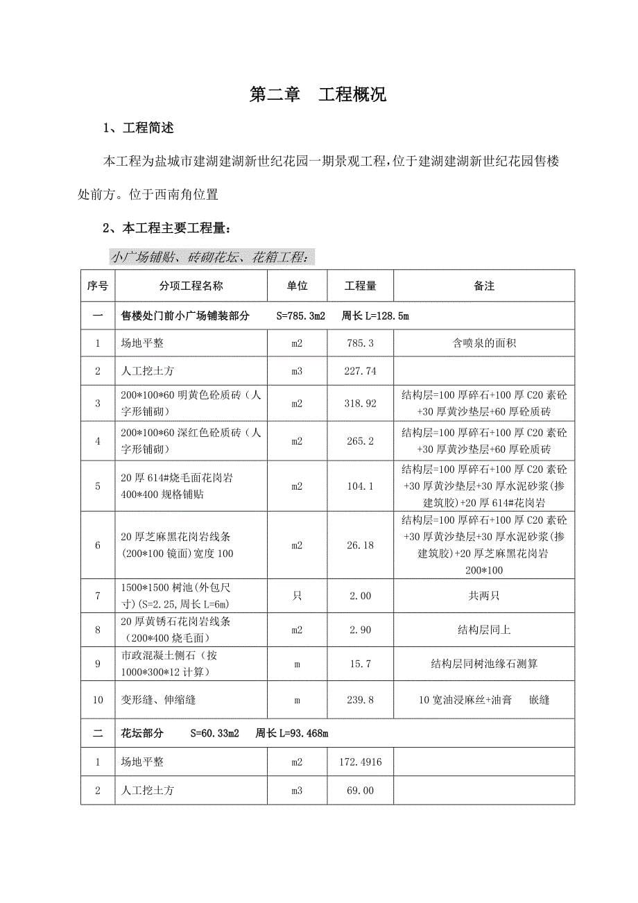 202X年某售楼处前广场景观工程施工设计方案_第5页