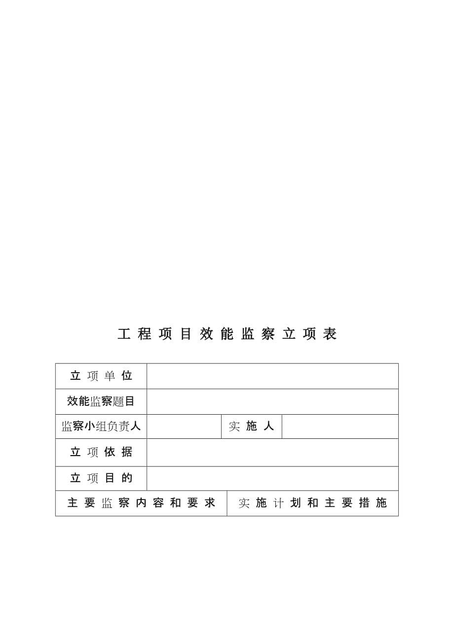 202X年某公司项目效能监察管理办法_第5页