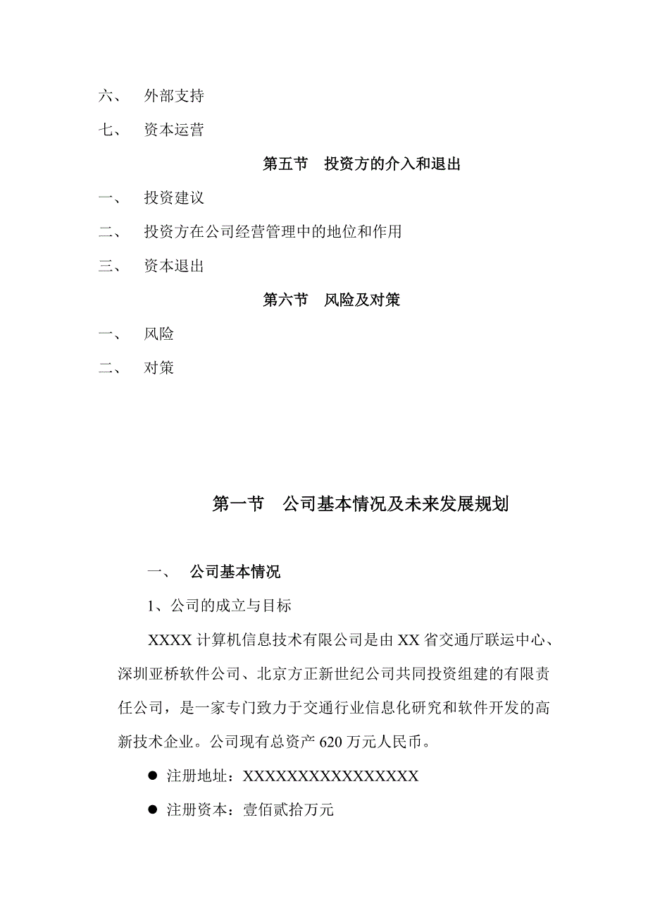 202X年某技术公司商业计划书_第4页